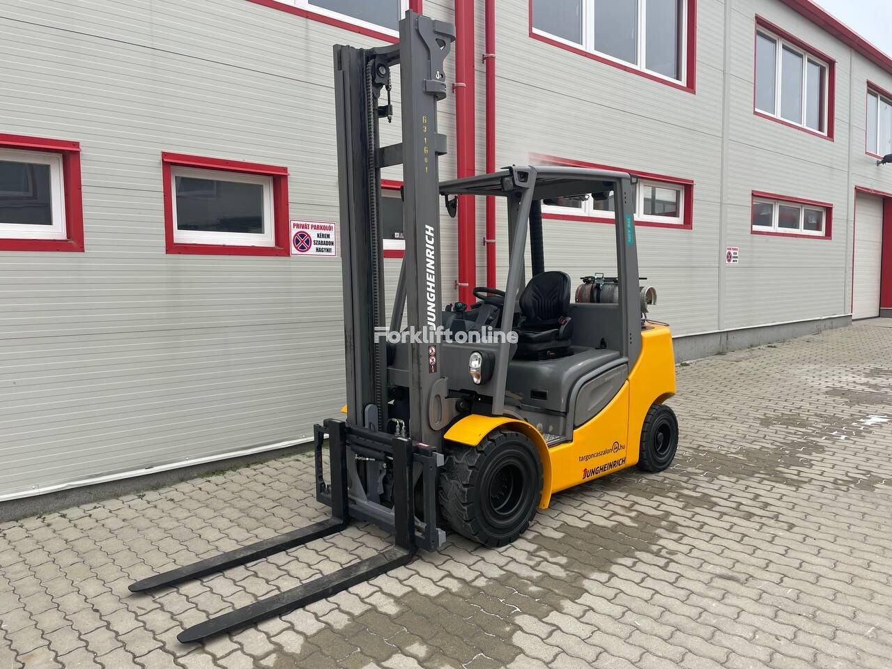 dujinis krautuvas Jungheinrich TFG 430s