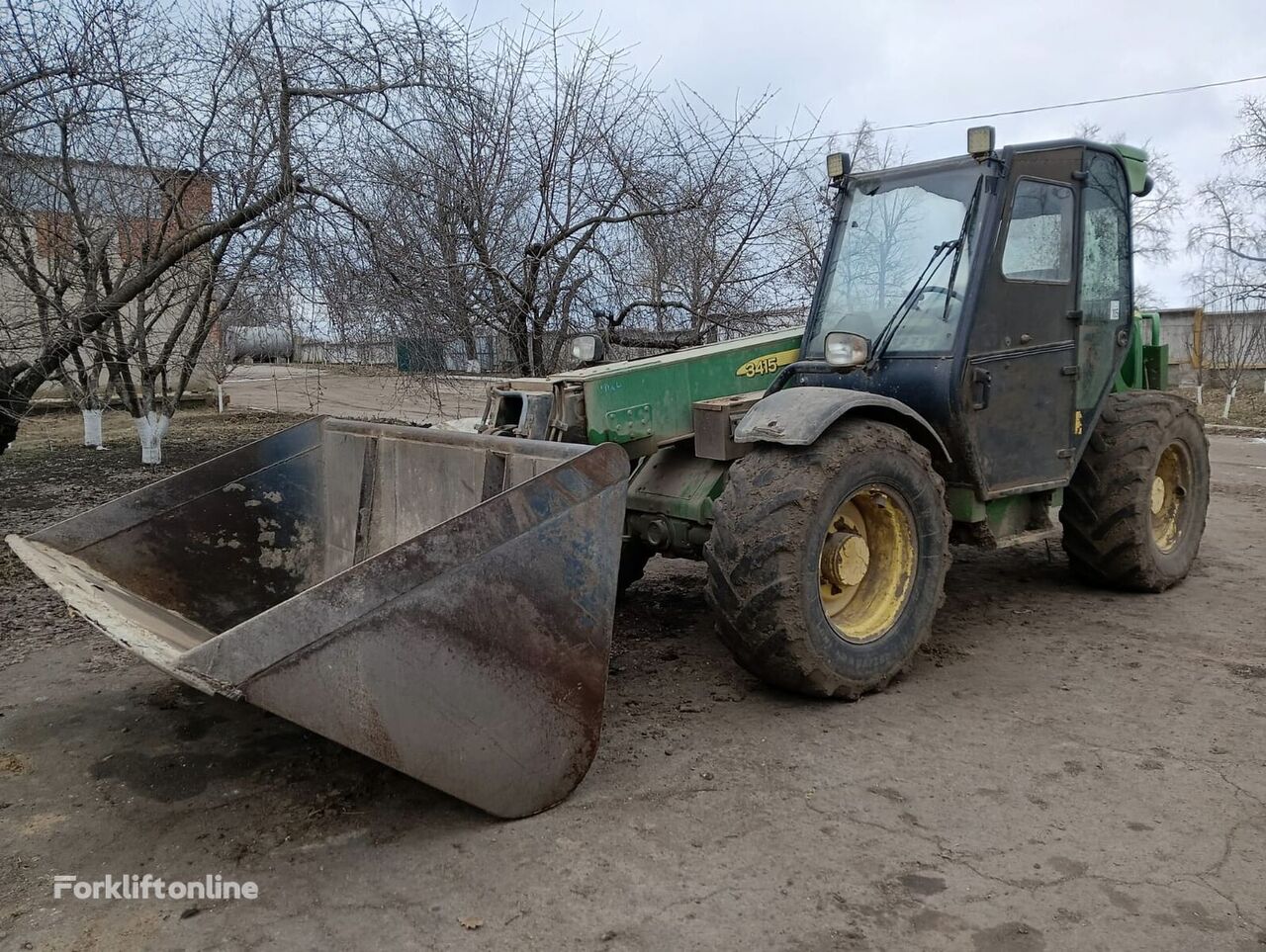 teleskopinis krautuvas John Deere 3415 Powershift